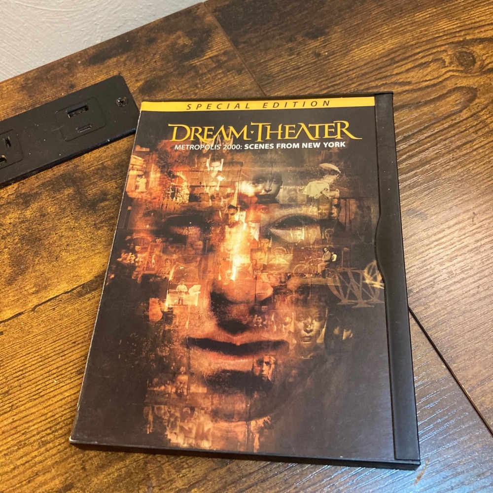 Dream Theater Metropolis 2000 Scenes From New York Special Edition DVD Prog